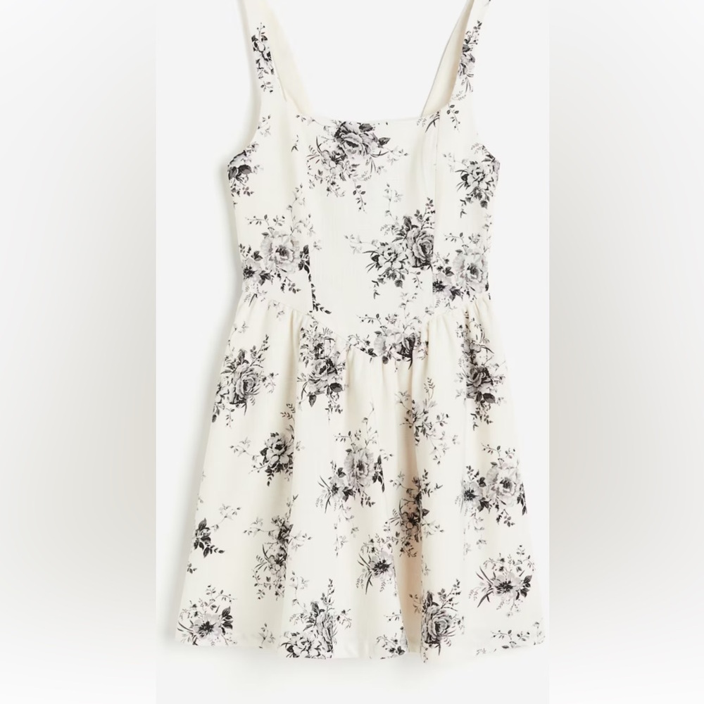 Divided by H&M  Lined-blend flared dress